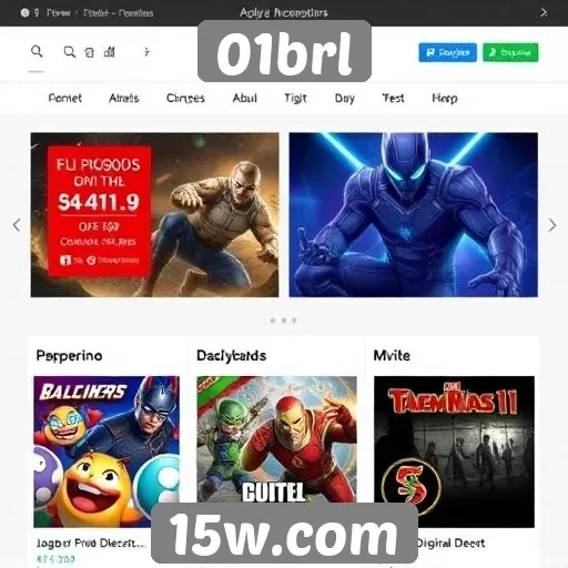 Novidades nas promoções do site 01brl